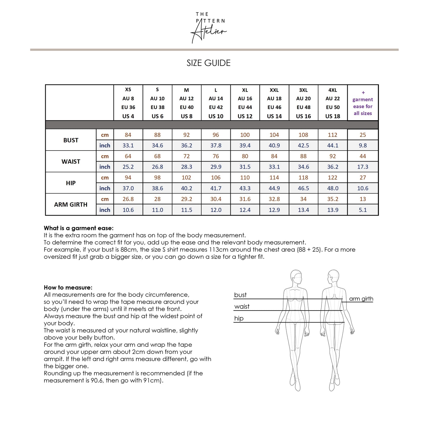 Relaxed belted midi shirt dress digital sewing pattern bundle size guide